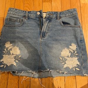 PacSun Jean Skirt